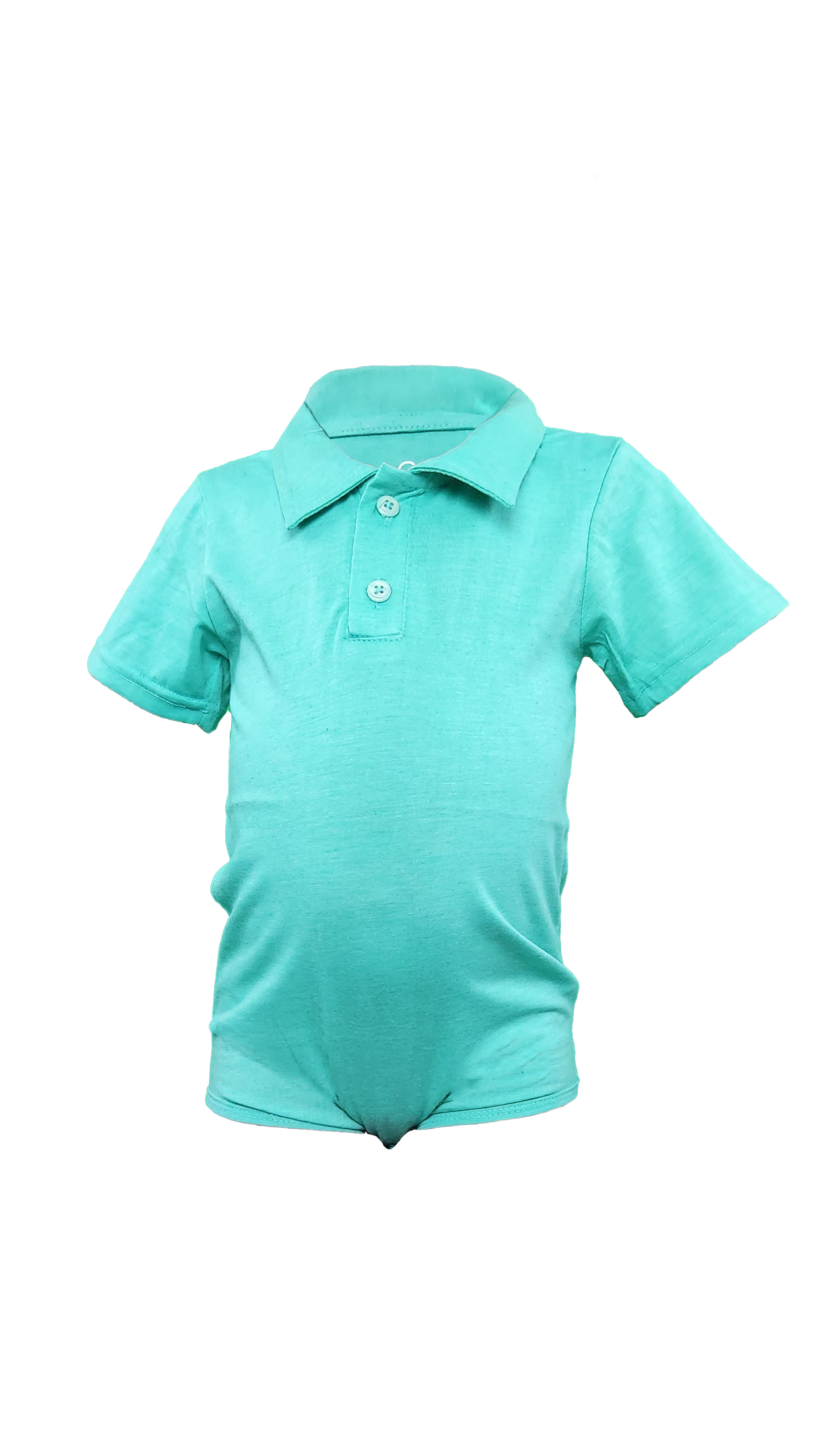 Baby Boy Cotton Polo Bodysuit – Classic Onesie