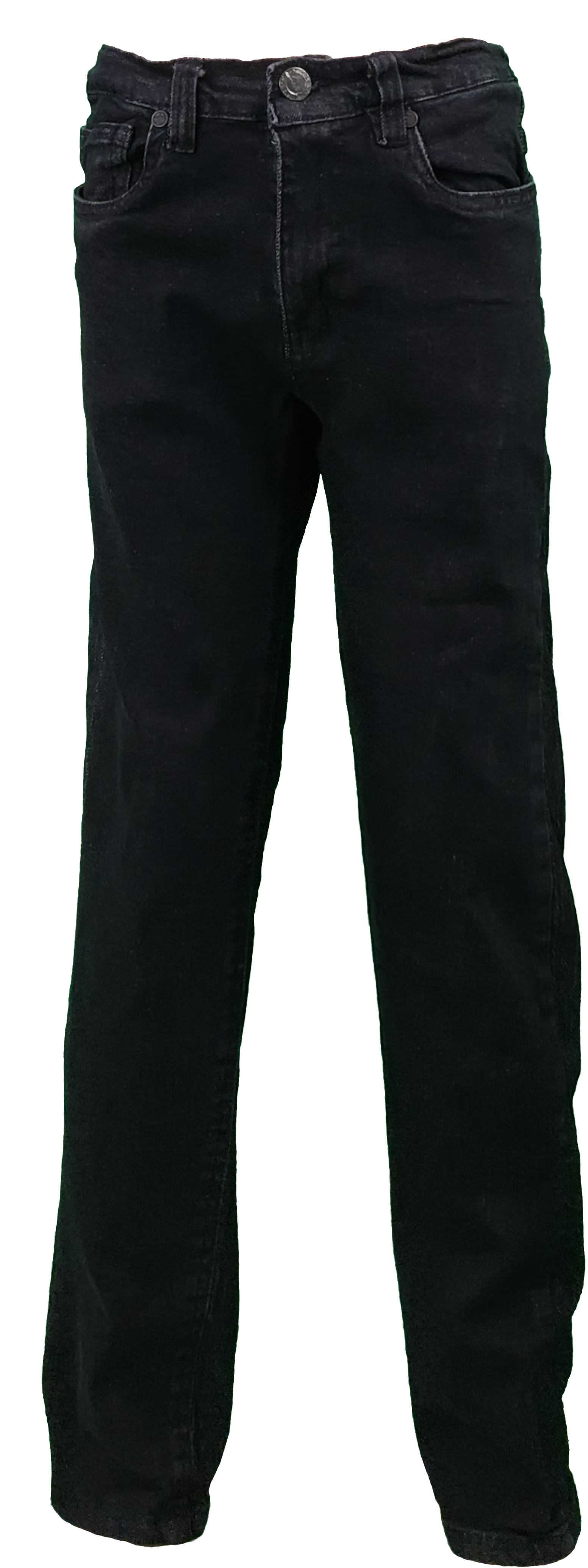 Black Toddler and big kid boys' jeans in retro acid wash style