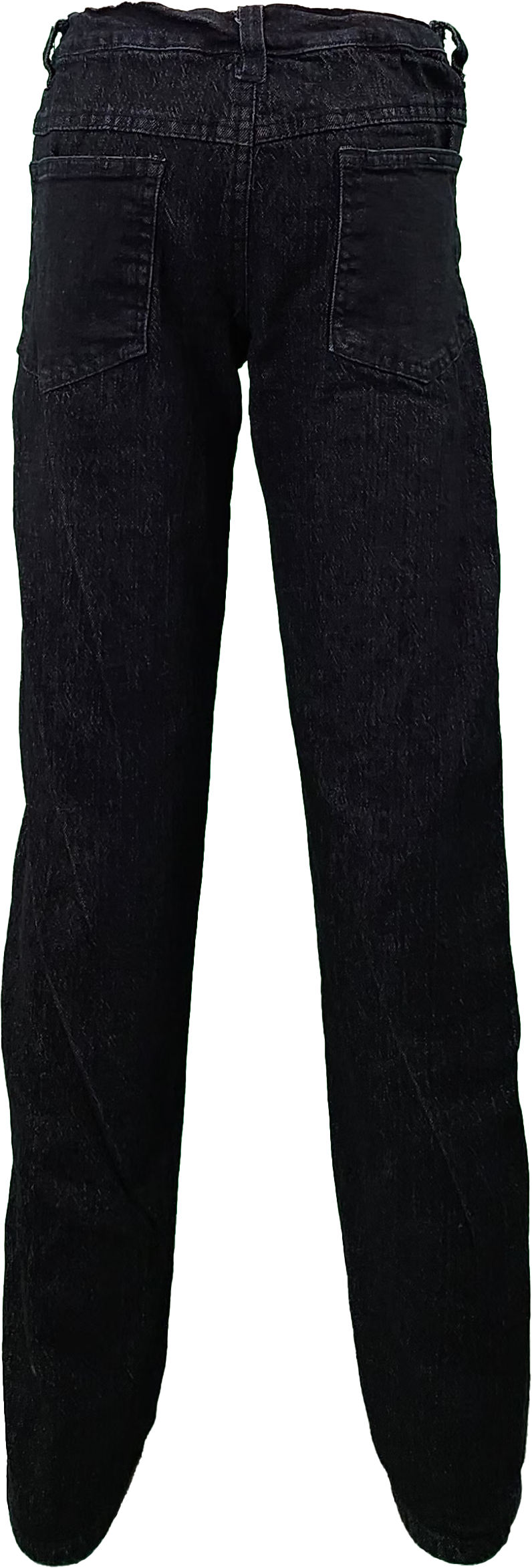 Black Toddler and big kid boys' jeans in retro acid wash style