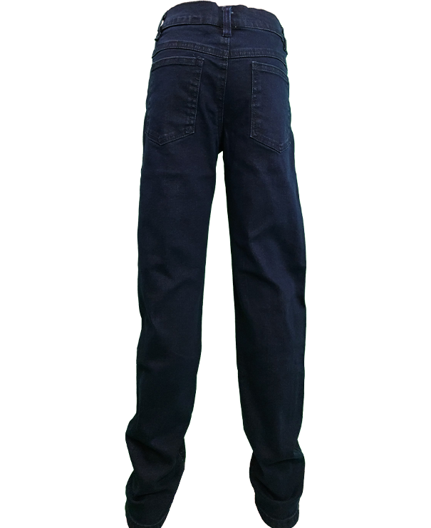 Boys' Blue Straight Fit Jeans – Comfortable & Durable Denim for Everyday Wear