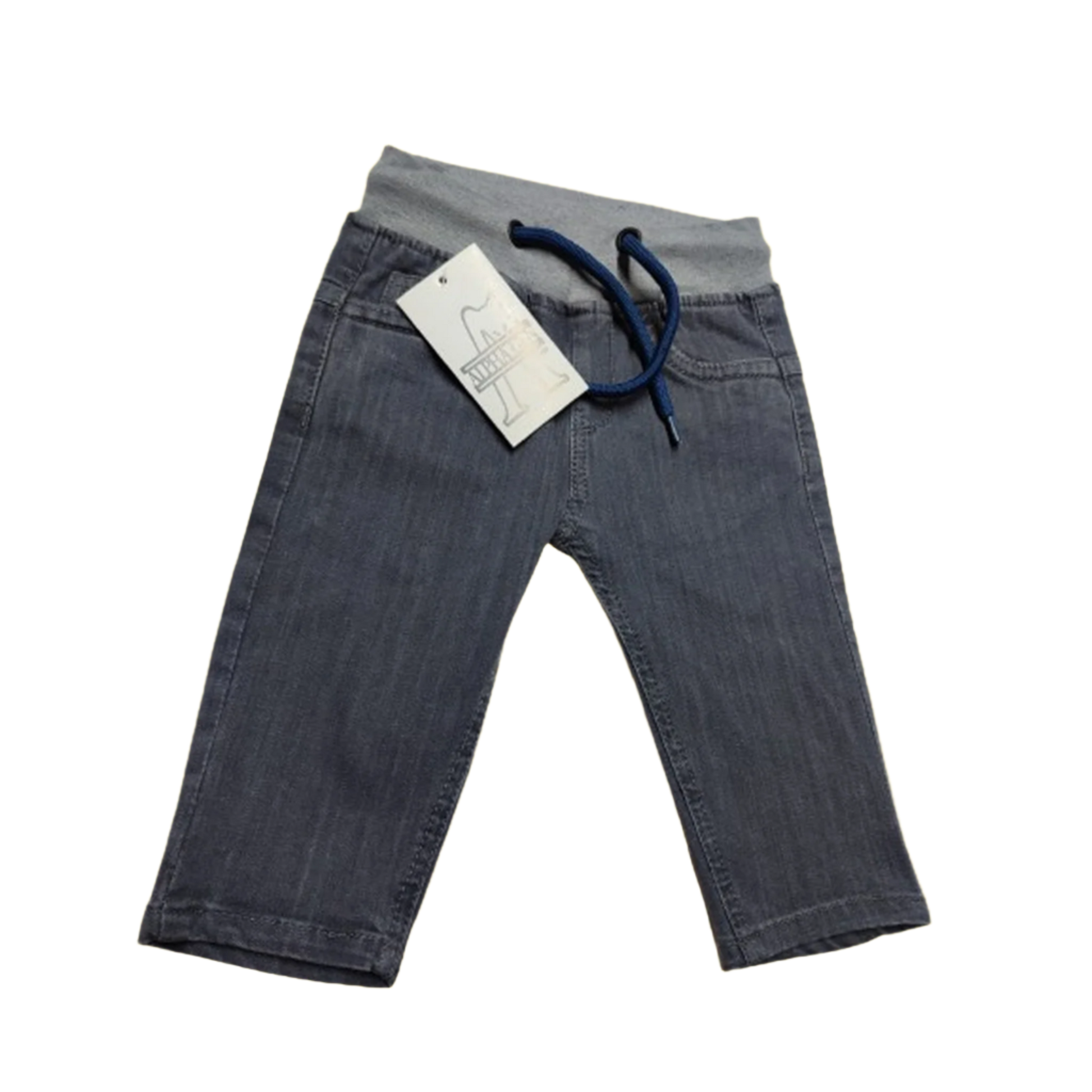 Toddler Classic Fit Straight Jeans – Elastic Waist