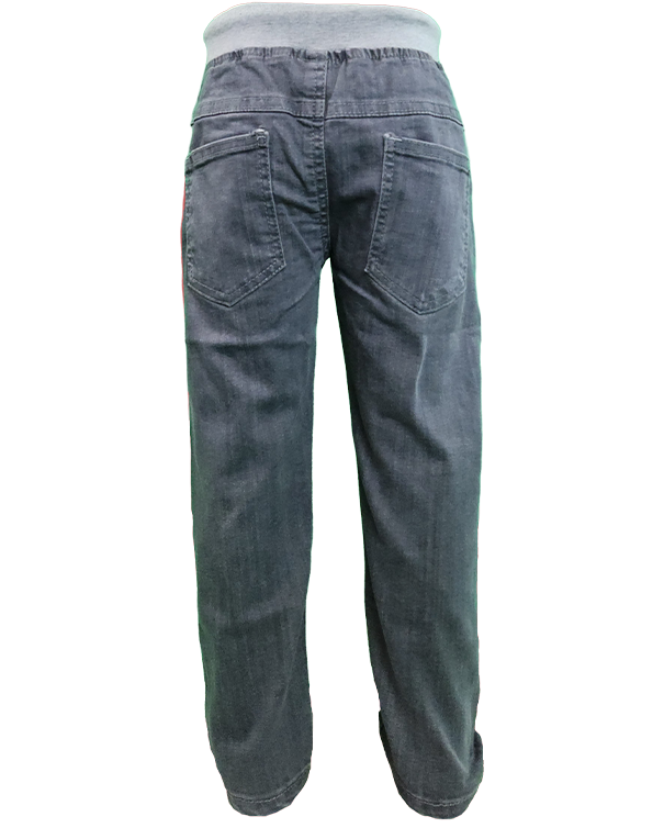 Toddler Jeans with Elastic Waist and Drawstring