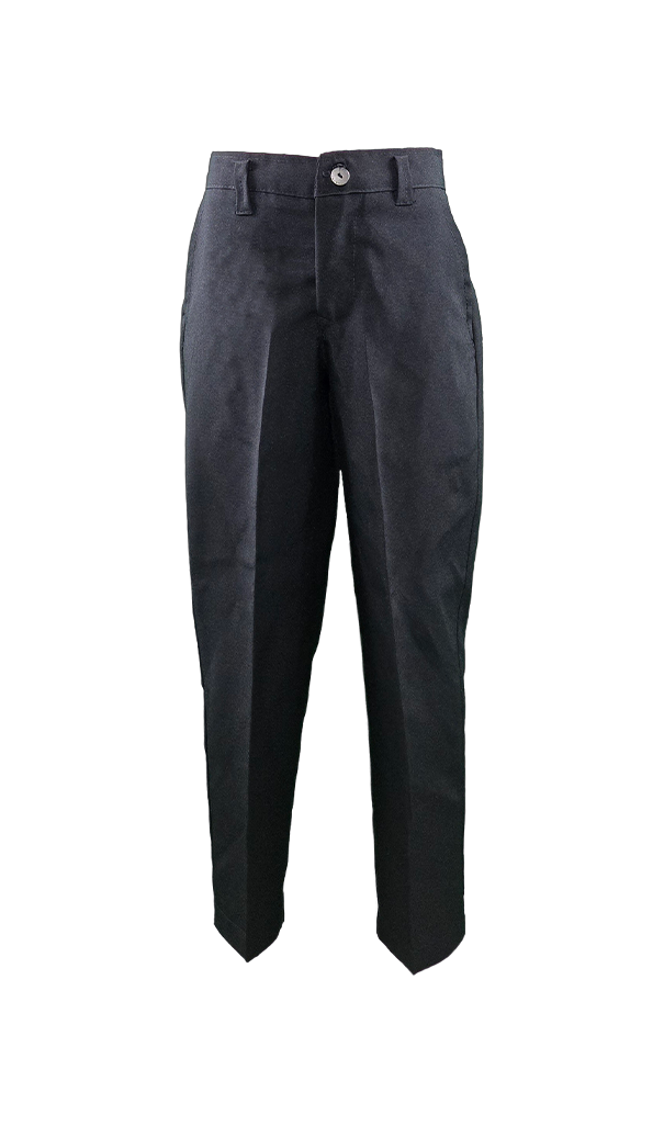 Boys' Dress Pants – Breathable Polyester-Cotton Blend for Formal Occasions