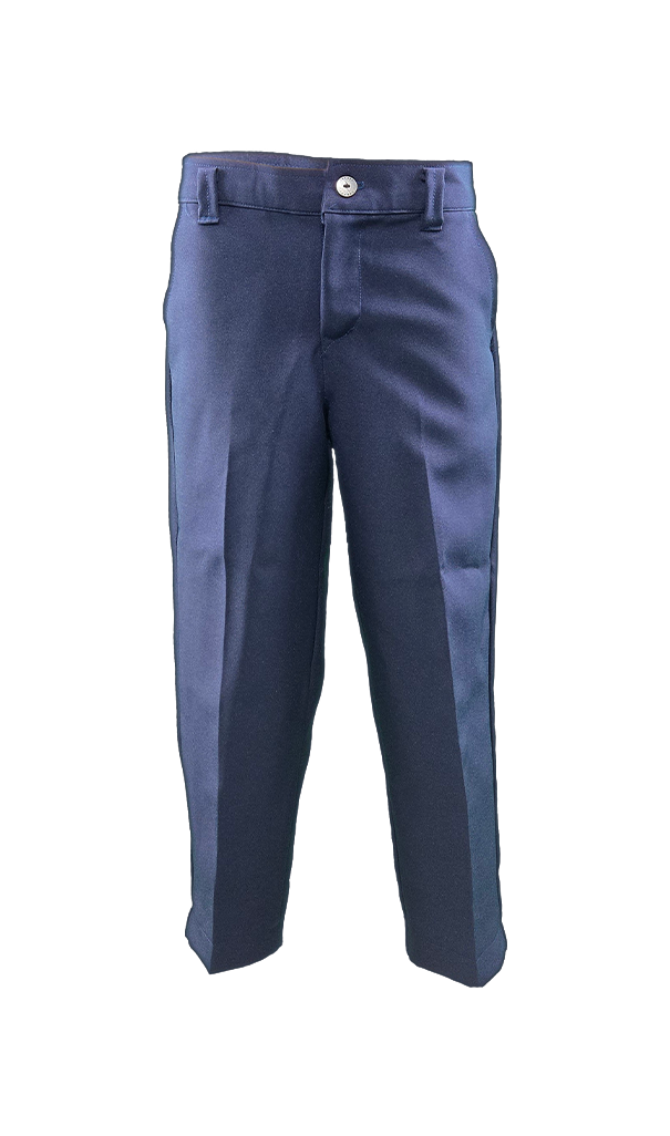 Boys' Dress Pants – Breathable Polyester-Cotton Blend for Formal Occasions