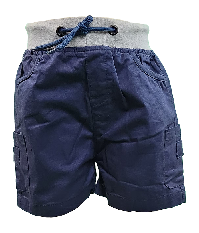 Boys’ Cargo Shorts | Elastic Waist & 4 Pockets