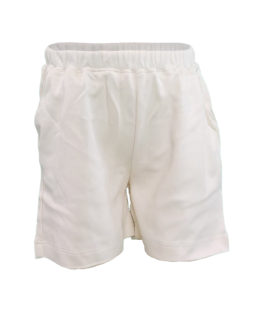 Baby Cotton Shorts – Breathable & Soft Off-White Summer Wear