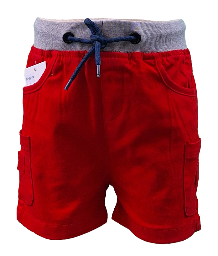 Boys’ Cargo Shorts | Elastic Waist & 4 Pockets