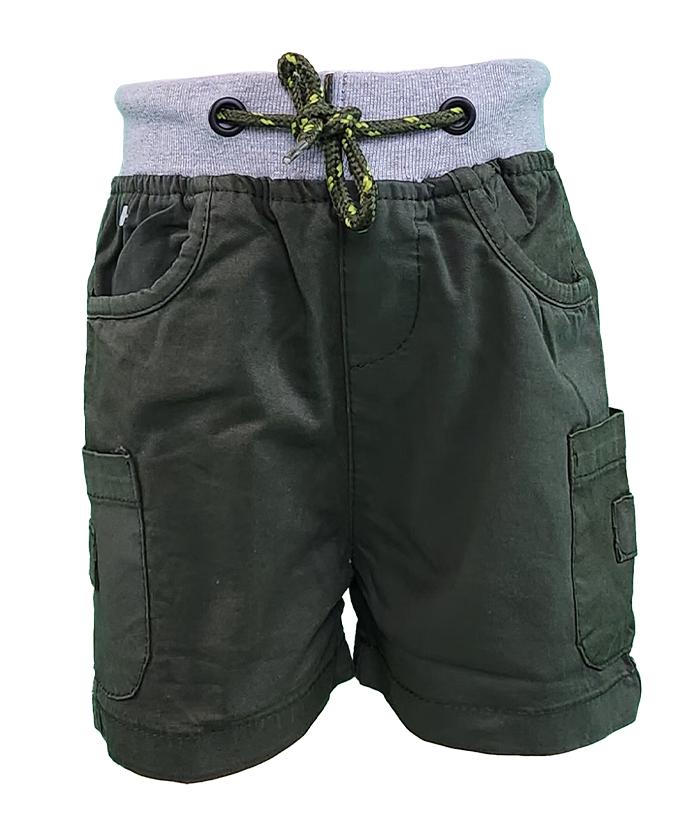 Boys’ Cargo Shorts | Elastic Waist & 4 Pockets