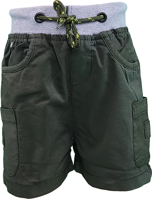 Green Infant and Toddler Cargo Shorts