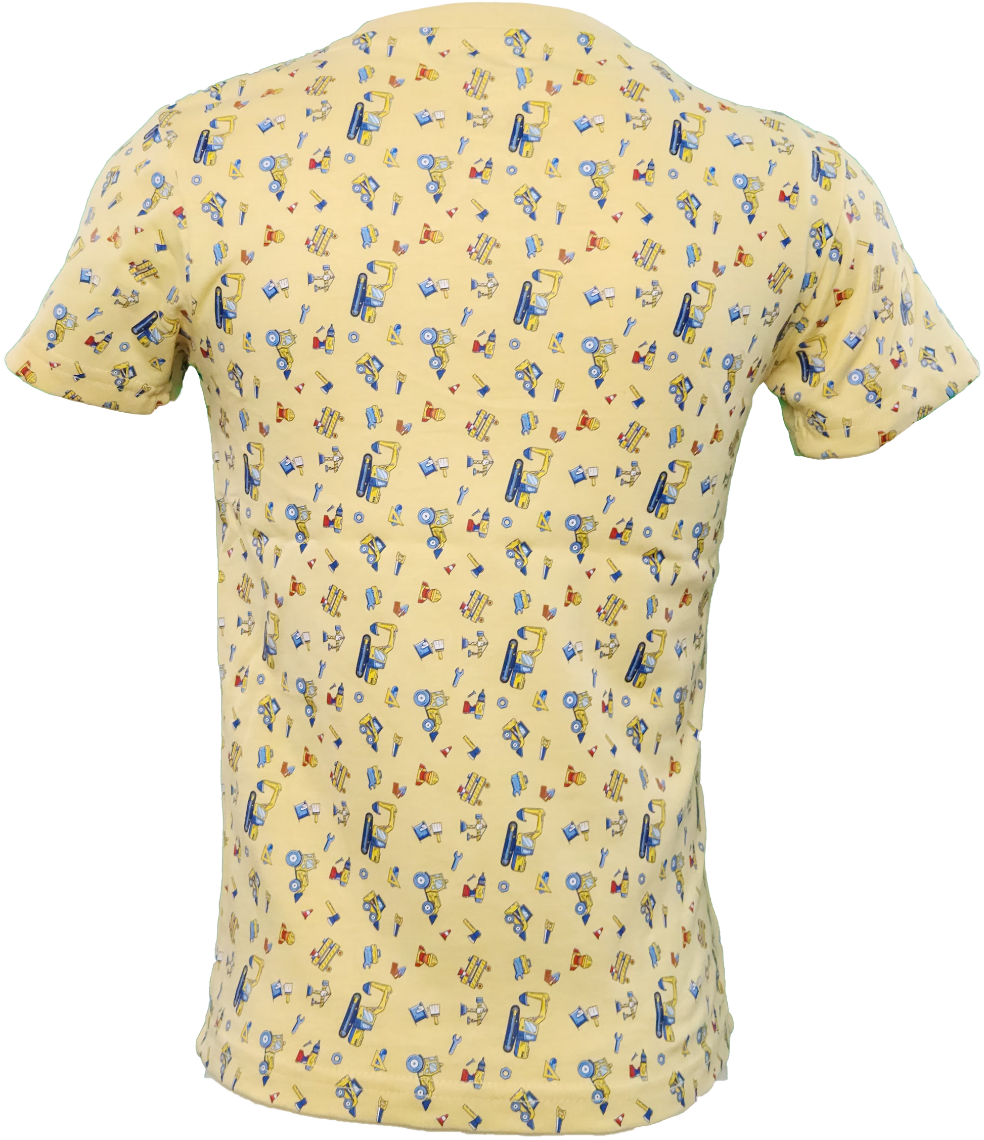 Little Builders Construction Shirt for Kids – Trucks & Tools Graphics