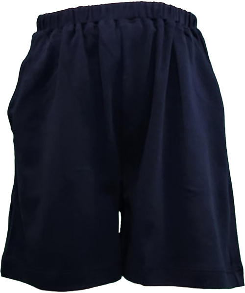 Baby and Toddler Navy Blue Cotton Shorts