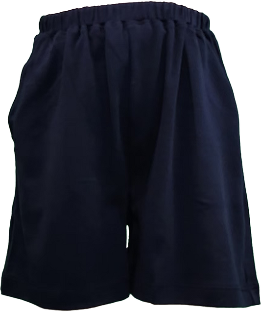 Baby and Toddler Navy Blue Cotton Shorts