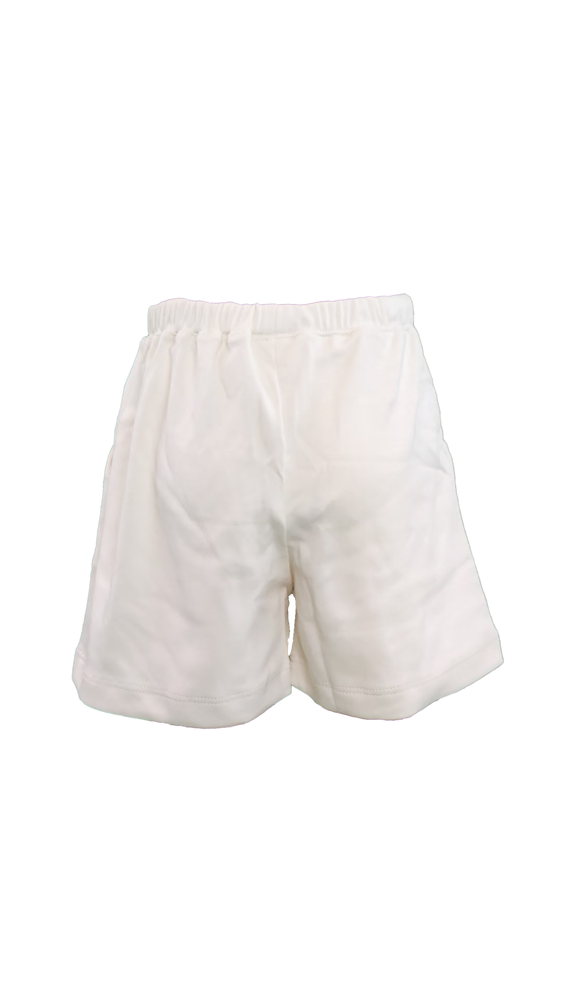 Baby Cotton Shorts – Breathable & Soft Off-White Summer Wear